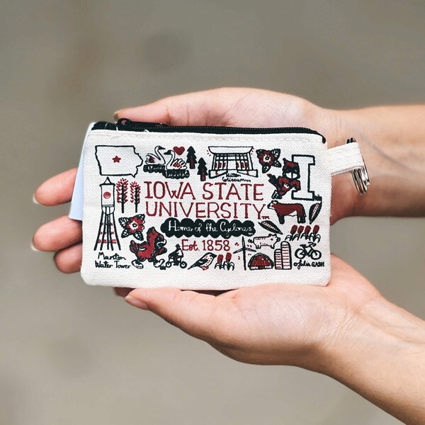 Julia Gash Illustrated Iowa State University Coin Purse